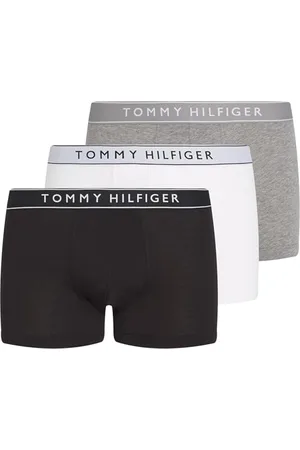 Tommy Hilfiger Męski 3P TRUNK DTM UM0UM03520, czerwony, XL, Czerwony (Mid Hthr/Blck/Th Wht), XL