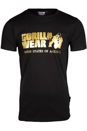 Gorilla Wear Klasyczna koszulka biała, , XL