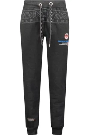 Geographical Norway Mime Men Mime Men Spodnie Jogging Style - Miękka wygodna odzież sportowa - Męski dres z bawełny - Jesień, Zima, Wiosna, Lato ( S), , S