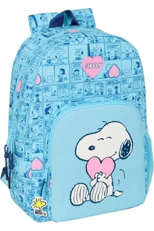 Safta SNOOPY LOVE plecak szkolny, odpowiedni dla dzieci w różnym wieku, wygodny i wszechstronny, jakość i wytrzymałość, , M, Casual