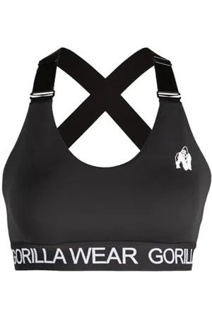 Gorilla Wear Colby Sports Bra – – biustonosz sportowy kulturystyka Fitness Tight Fit górna część bielizna mocne trzymanie jogi, na co dzień, , M