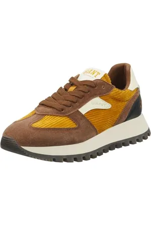 GANT FOOTWEAR Damskie buty sportowe CAFFAY, Chestnut/Pumpkin, 38 EU, , 38 EU