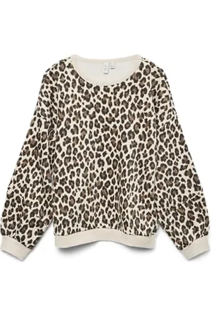 VERO MODA Vmclippa L/S O-Neck Sweat JRS Btq, , XS