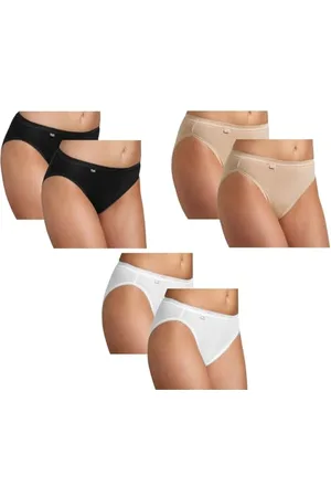 Sloggi Basic+ Tai 2P Figi damskie, białe, 38, , 50
