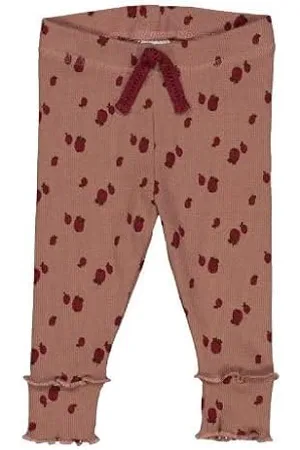 Müsli By Green Cotton Legginsy Apple dla dziewczynek, Daydream/Cabernet/Bark, 98