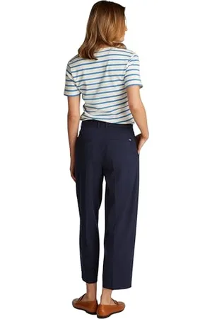 Tommy Hilfiger Damskie spodnie LW BI-STRETCH TAPERED WW0WW44793, niebieskie, 44, , 70