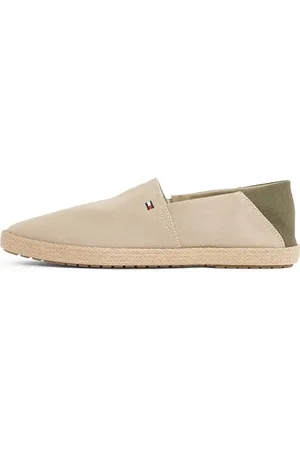 Tommy Hilfiger Męskie mokasyny HILFIGER ESPADRILLE CORE TEXTILE, BEŻOWE (beżowe), 7 UK, , 41 EU