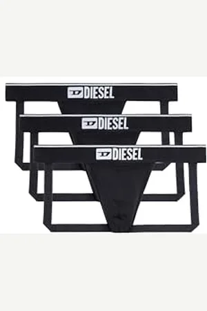 Diesel Męski Umbr-jockythreepack Jock Strap (3 sztuki), , M