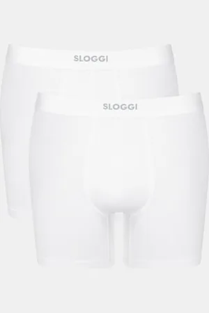 Sloggi Men Ever Ease Short 2P White, , XL