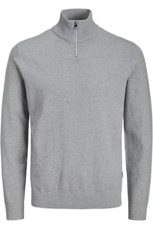 JJ Jrebcallum Knit Half Zip, , L