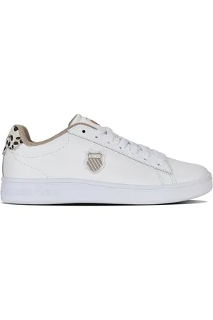 K-Swiss Damskie buty sportowe Court Shield II, białe/leo/białe, 38 EU, , 38 EU