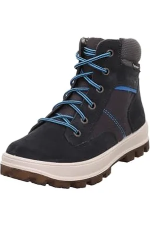 Superfit Jungen TEDD leicht gefütterte Sympatex Stiefel, GRAU/TÜRKIS 2000