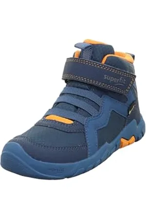 Superfit Jungen TRACE Gore-Tex Stiefel, BLAU/ORANGE 8010