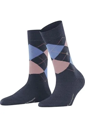 Burlington Kobiety Skarpety Marylebone W So Wełna z wzorem 1 Para, , 36-41