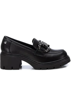 Xti 143106, mokasyny damskie, czarne, 39 EU, , 39 EU