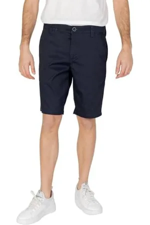 Armani Exchange Solid Stretch Twill Krótkie Spodenki Casual Mężczyźni, , 30