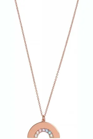 Olivia Burton Naszyjnik, biżuteria damska, kolekcja Rainbow, żółte złoto-OBJRBN03