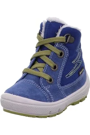 Superfit Groovy Gore-tex śniegowce chłopięce, Niebieski jasnozielony 8010, 20 EU