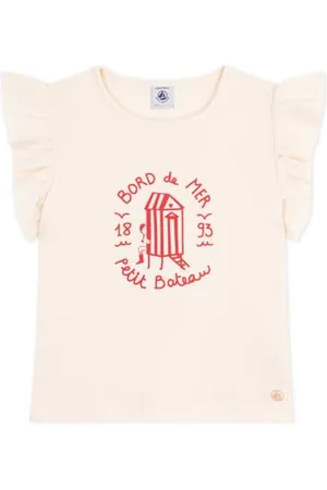 Petit Bateau T-shirt dziewczęcy, , 8 lat