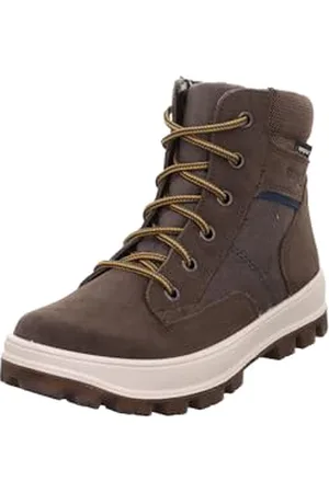 Superfit Jungen TEDD leicht gefütterte Sympatex Stiefel, BRAUN/BLAU 3000