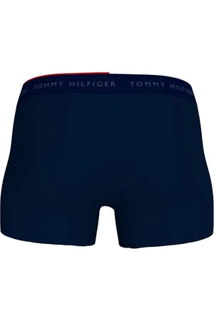 Tommy Hilfiger Męski 3P TRUNK UM0UM03388, Niebieski, L, , L