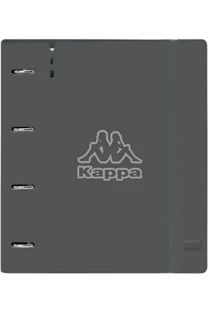 Safta KAPPA DARK Carpeblock z 4 pierścieniami 35 mm, z wkładem, 100 kartek A4, idealny dla dzieci w różnym wieku, wygodny i wszechstronny, jakość i wytrzymałość, 27 x 4 x 32 cm, , M