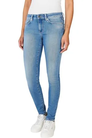 Pepe Jeans Dżinsy damskie Skinny Lw, niebieskie (Denim-NC2), 29W/30L, , 29W / 30L