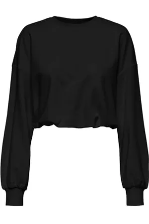 ONLY Onlbolette L/S Short O-Neck Ub Oy Swt, , XS