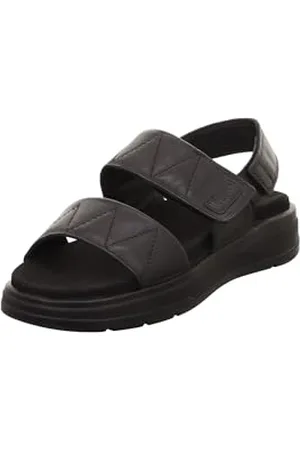 Legero Damskie sandały Sunwalker 0100, czarne (czarne) 37 EU, , 37 eu