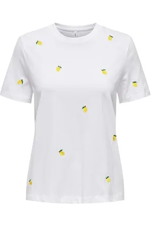 ONLY Onlketty Life S/S O-Neck Top Box Cs JRS, , M
