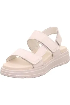 Legero Damskie sandały SUNWALKER Soft Taupe (beżowe) 4300, 43 EU, , 43 EU
