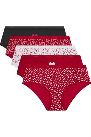 Dim Bokserki Kieszonki x5 Shorty, Cherry Cheri, 5 damskich, , M