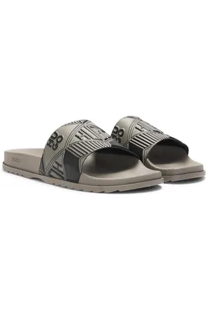 HUGO BOSS Męskie dopasowanie_it_Slid_emlg Slid, Open Brown, 39 EU, Otwarty brąz, 39 EU