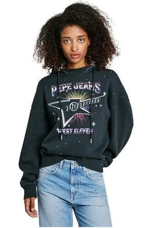 Pepe Jeans Damska bluza Lilian, czarna (czarna), M, , M