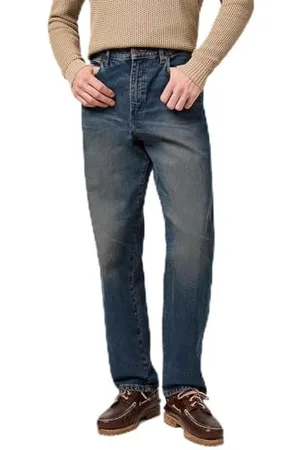 Wrangler Męskie dżinsy z przodu, luźny krój, proste nogawki, , 29W / 32L
