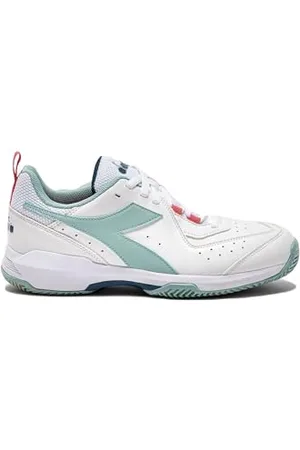 Diadora S. Challenge 5 W SL Clay, Damskie buty tenisowe, White/Surf Spray/Legion Blue, 40 EU, , 40 EU