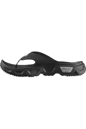Salomon Damskie buty Relax Break 6.0, czarne/stopowe, rozmiar 38, Black Alloy, 38 EU