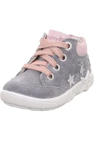 Superfit Starlight buty do nauki chodzenia, jasnoszare/różowe 2500, 26 EU, , 26 EU
