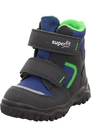 Superfit Chłopięce buty zimowe Husky, Szaro-zielony 2020, 20 EU Schmal