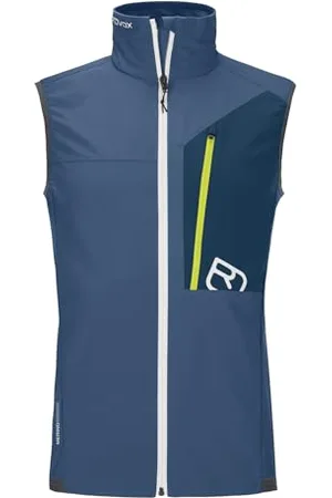 ORTOVOX Męska kamizelka berrino, niebieski (Mountain Blue), XL, , XL