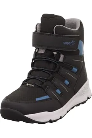 Superfit Jungen FREE RIDE warm gefütterte Gore-Tex Sneaker, SCHWARZ/BLAU 0000