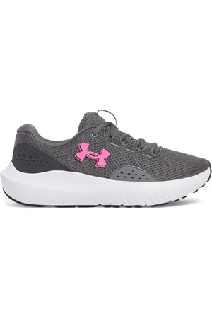 Under Armour UA W Charged Surge 4 - Castlerock/Antracyt/Aero Pink - 6, , 40 EU