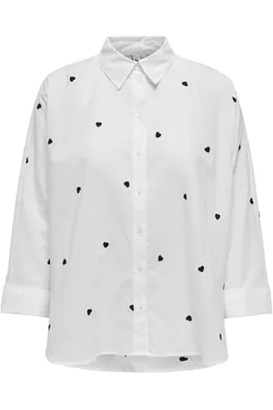 ONLY Onlnew Lina Grace Ls Emb Shirt Noos WVN, , S