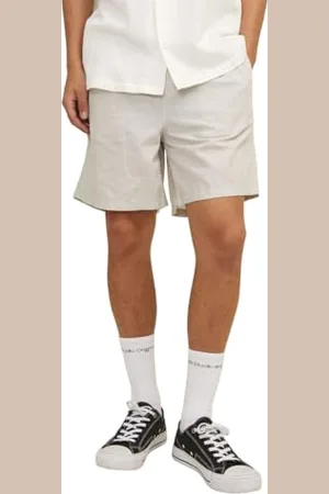 JACK & JONES Jpstjaiden Jjsummer Linen Blend Jogshort, , M