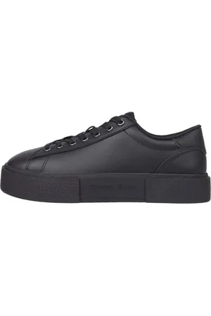 Tommy Hilfiger Damskie (nowe) TJW Flatform Sneaker ESS EN0EN02698, czarne, 6,5 UK, , 40 EU