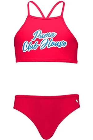 PUMA Swim Girls Club House Bikini zestaw 1 szt, , 128 cm