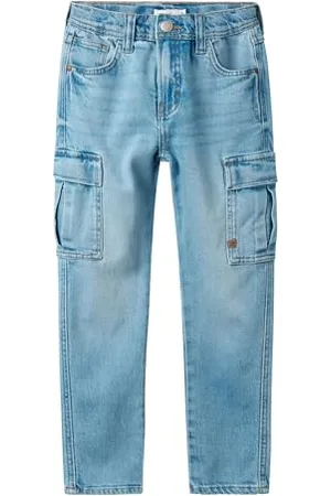 NAME IT Nkmsilas Tap Cargo Jeans 6650-Az Noos, , 158