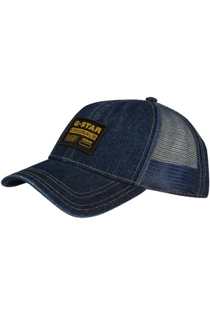 G-Star RAW Męska czapka z daszkiem Denim Embro Baseball Trucker Cap Accessories, , jeden rozmiar