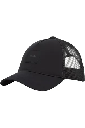 Calvin Klein Męska naszywka tonalna Trucker K50K512615, czarna, jeden rozmiar, , Rozmiar uniwersalny