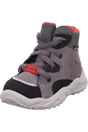 Superfit Buty zimowe dla chłopców Glacier Gore-tex, szary - szary szary czarny 20-20 EU